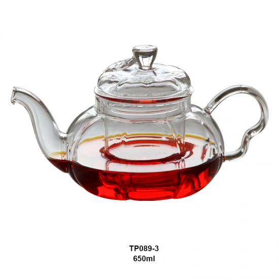 GLASS TEA POT