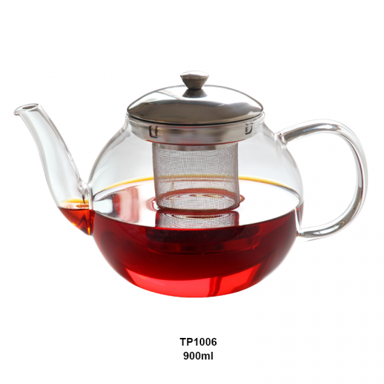 GLASS TEA POT